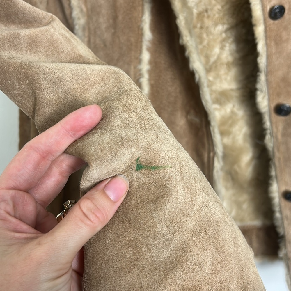 Wilson’s Leather Maxima Suede and Fur Jacket - Picture 5 of 5